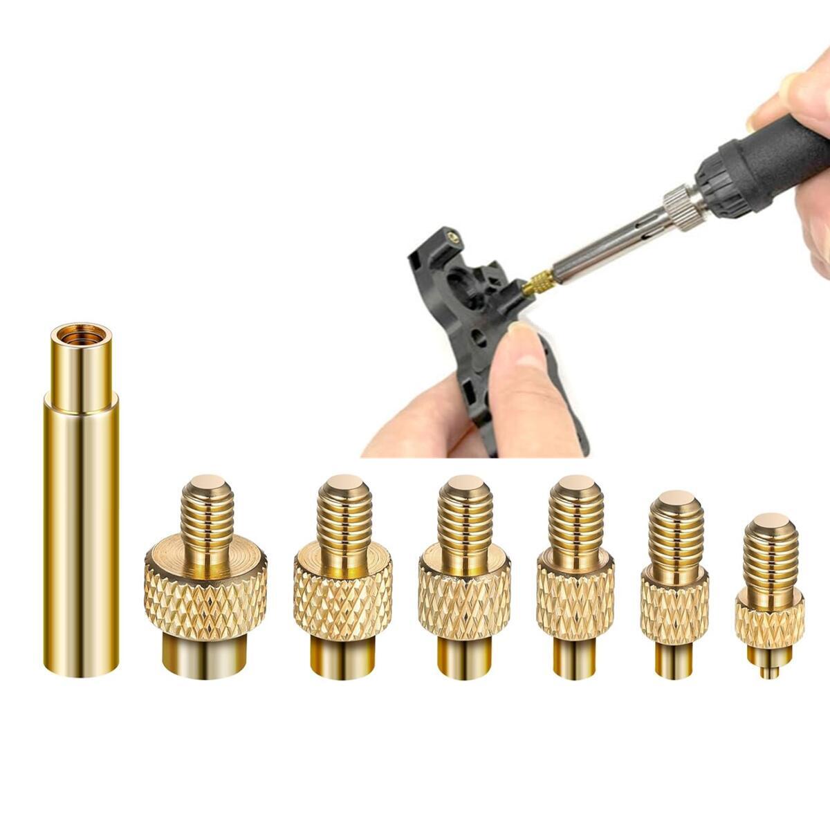Electronics Repair Kit With Soldering Iron - Écrou d'insertion thermique, pointes de fer,