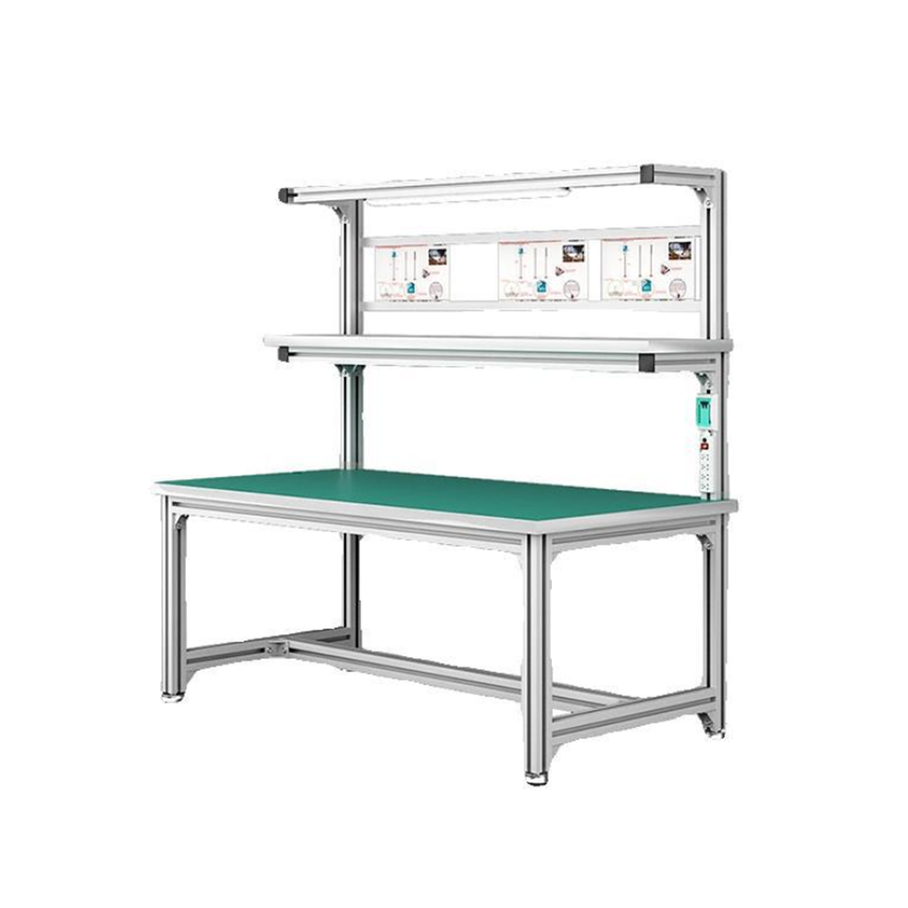 Electronics Repair Table - Banc de travail métallique ESD pour