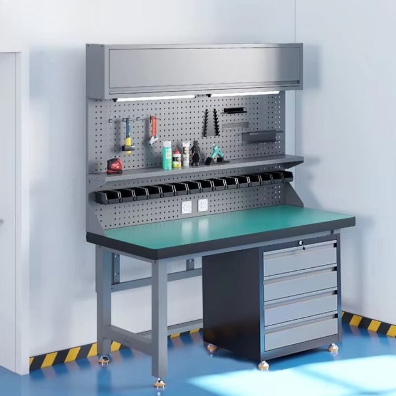 Electronics Repair Table - Banc de travail antistatique robuste, personnalisable,