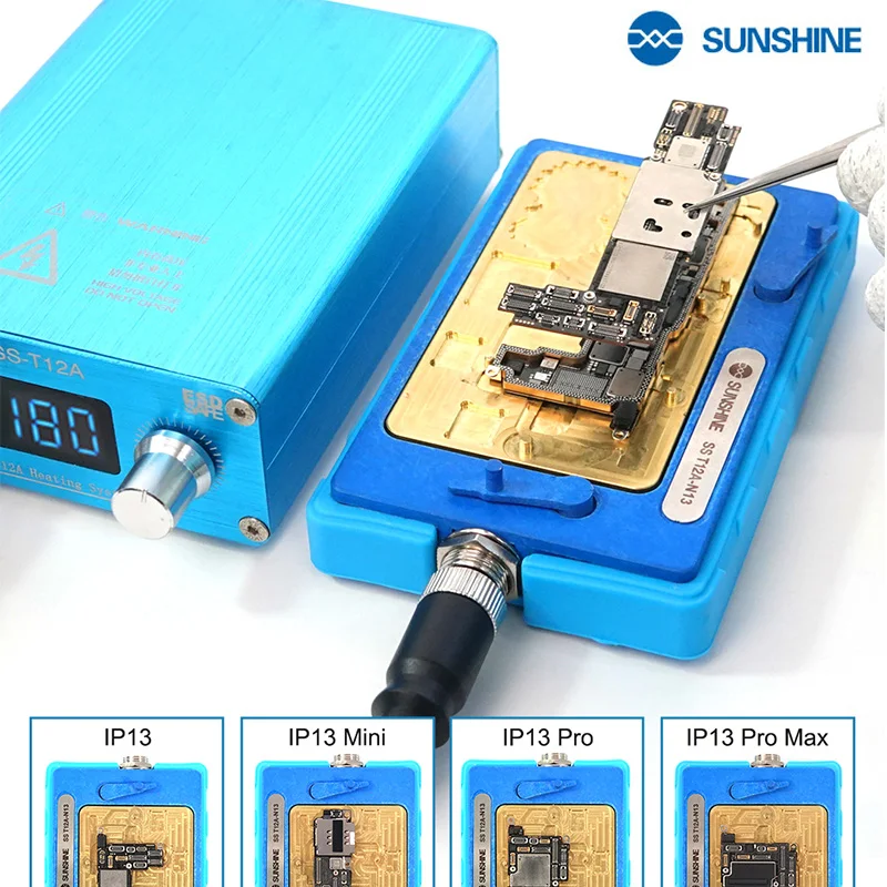 Electronics Repair Table - SUNSHINE T12A Station de préchauffage plate-forme