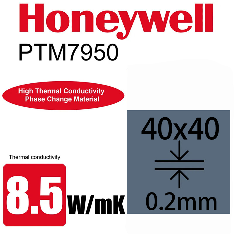 Thermal Paste Cpu - Honeywell PTM7950 8.5W 0.2 0.25mm changement