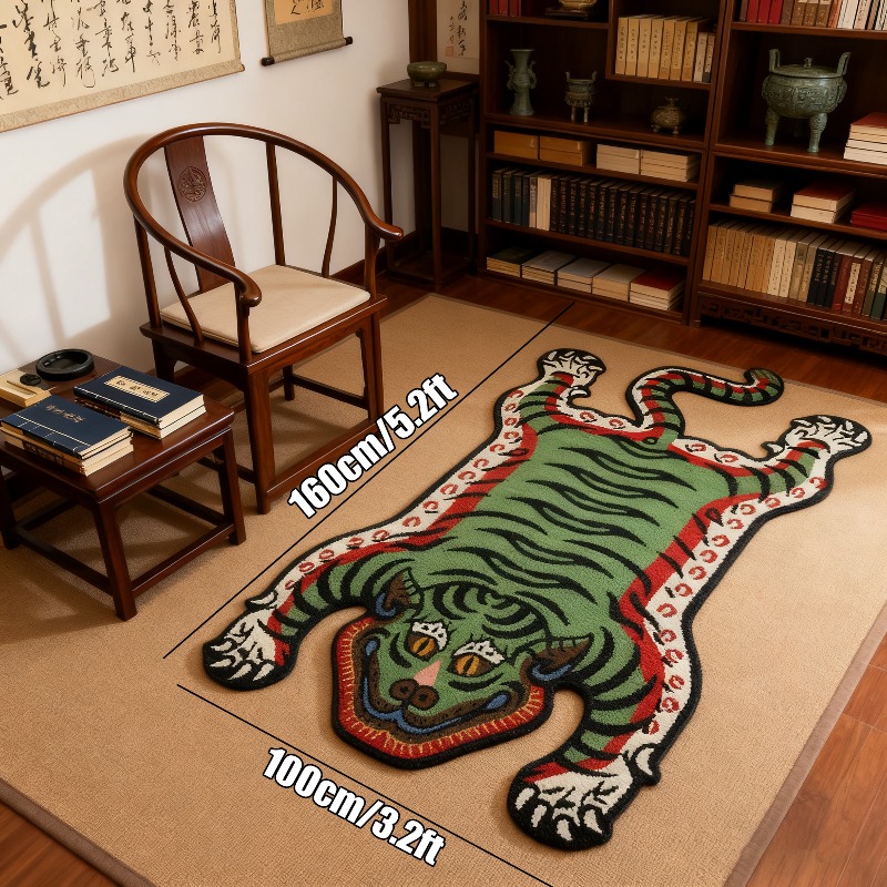 Tapis à motif de tigre VIKAMA, - Electronics Repair Desk avis et prix