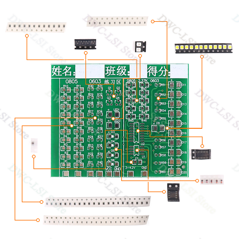 Kit de cours de composants de  - Electronics Repair Table avis et prix