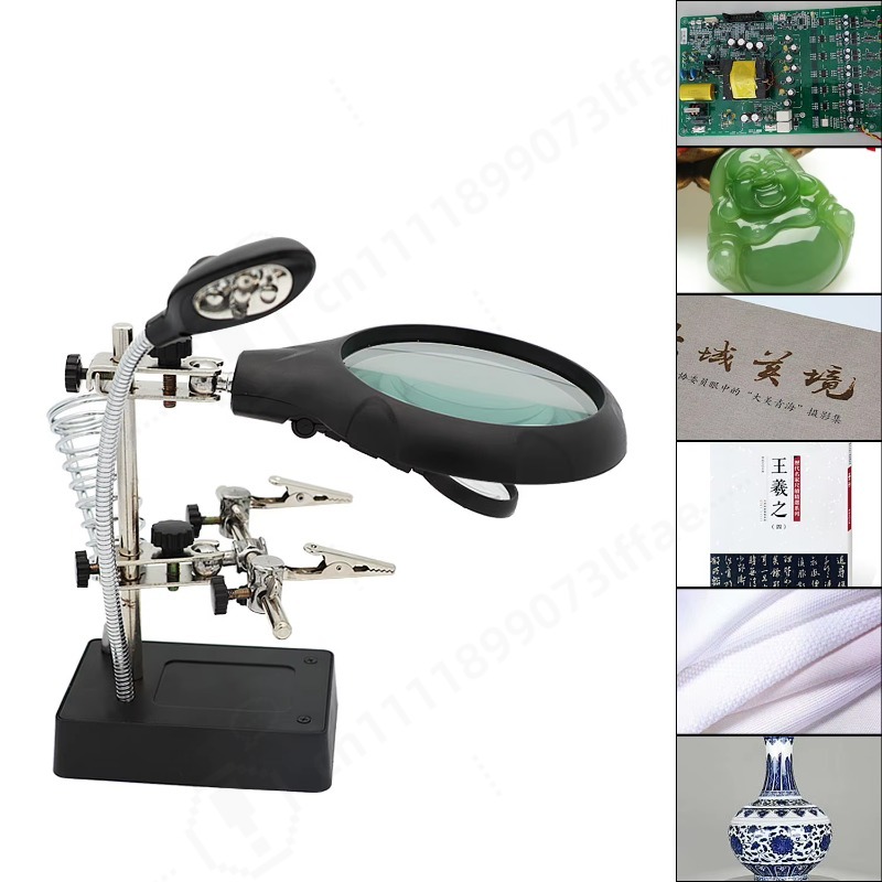Loupe de soudage 10X avec lumi - Electronics Repair Workbench avis et prix