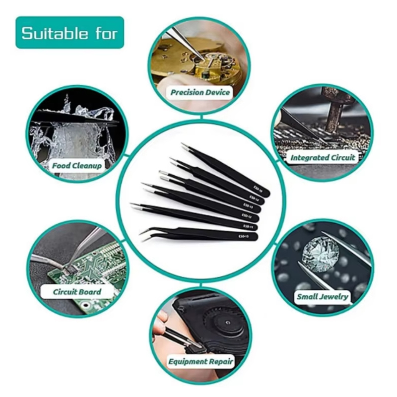 Pinces antistatiques en acier  - Electronics Repair Tool avis et prix
