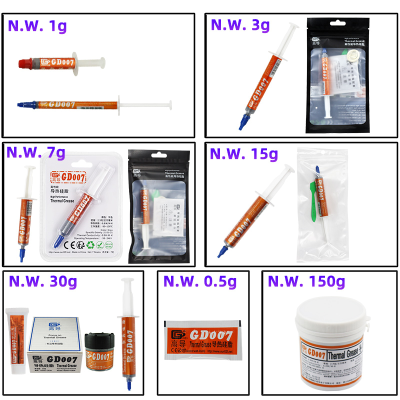 GD007 pâte de graisse thermiqu - Thermal Paste Cpu avis et prix