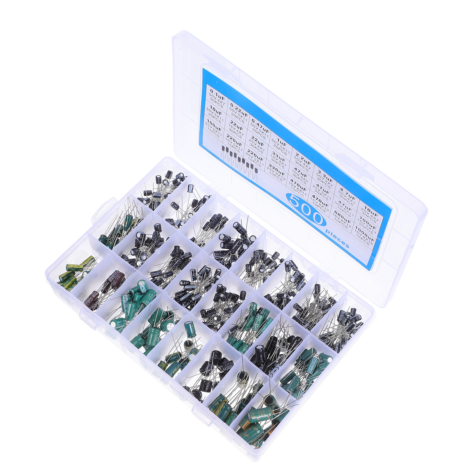 Kit de 500 condensateurs élect - Electronics Repair In Usa avis et prix
