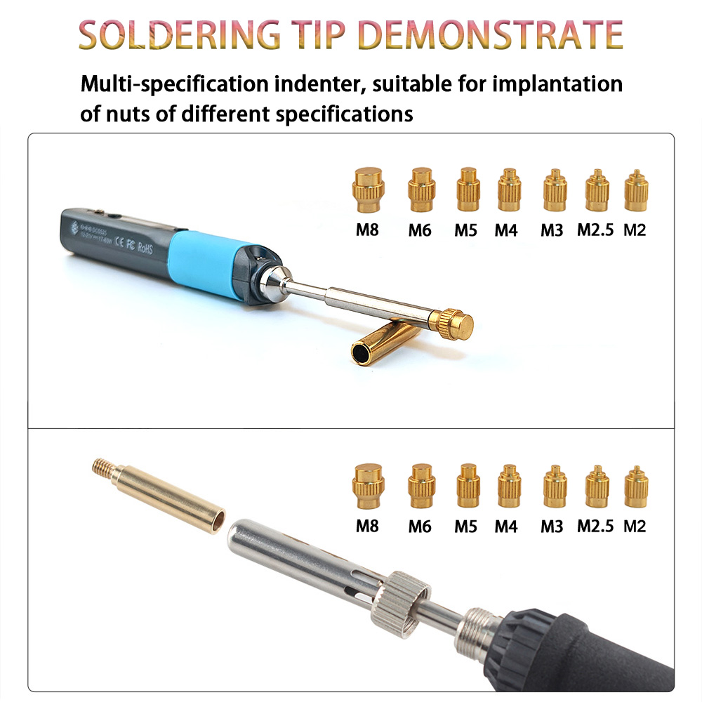 Kit d'inserts thermiques TS/T6 - Electronics Repair Kit With Soldering Iron avis et prix